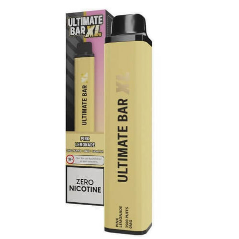 Ultimate Bar XL 3500 Disposable Device | NO NICOTINE - Eliquid Base-Pink Lemonade