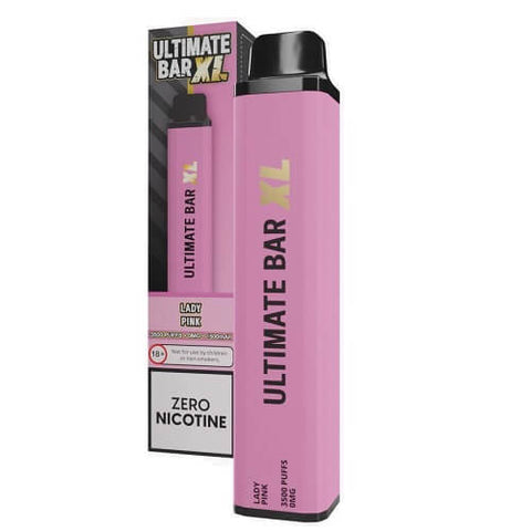 Ultimate Bar XL 3500 Disposable Device | NO NICOTINE - Eliquid Base-Lady Pink