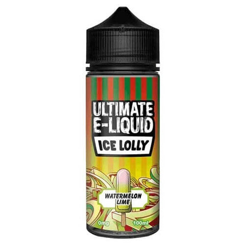 Ultimate E-Liquid Shortfill 100ml E-Liquid | Ice Lolly Range - Eliquid Base