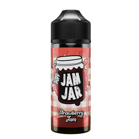 Ultimate Puff Shortfill 100ml E-Liquid | Jam Jar Range - Eliquid Base-Strawberry Jam