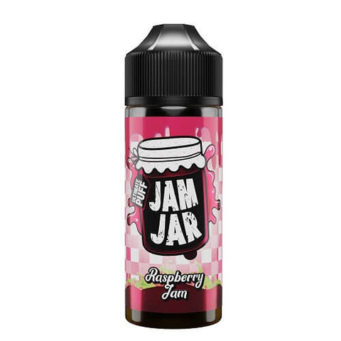 Ultimate Puff Shortfill 100ml E-Liquid | Jam Jar Range - Eliquid Base-Raspberry Jam
