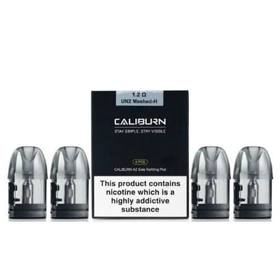 Uwell Caliburn A2 Side Refillable Pods - Pack of 4