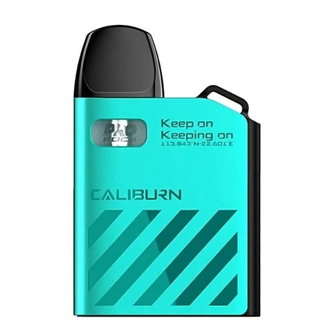 Uwell Caliburn Ak2 Pod Kit - Eliquid Base-Turquoise Blue