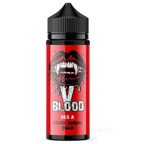 V Blood Shortfill 100ml E-Liquid - Red A