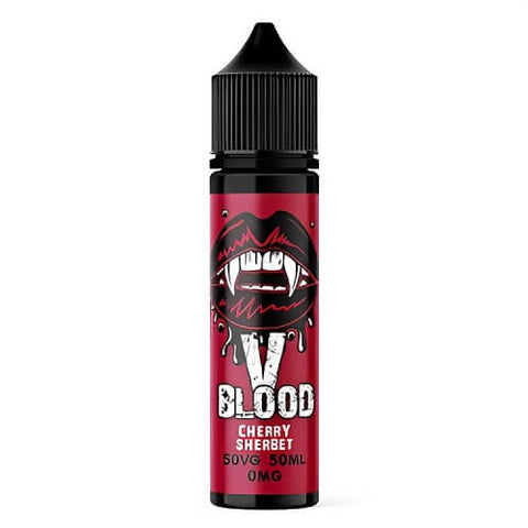V Blood Shortfill 50ml E-Liquid - Eliquid Base-Cherry Sherbet