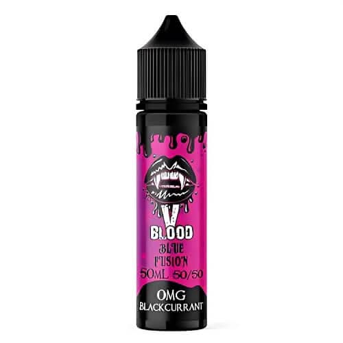 V Blood Shortfill 50ml E-Liquid-Blackcurrant Blue Fusion