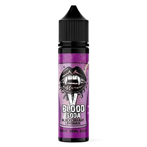 V Blood Shortfill 50ml E-Liquid -Blackcurrant Lemonade