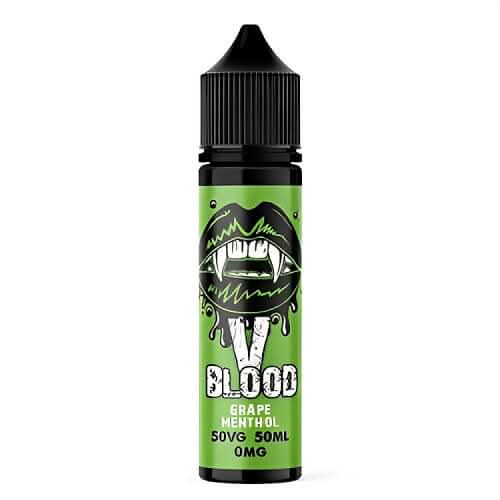 V Blood Shortfill 50ml E-Liquid -Grape Menthol