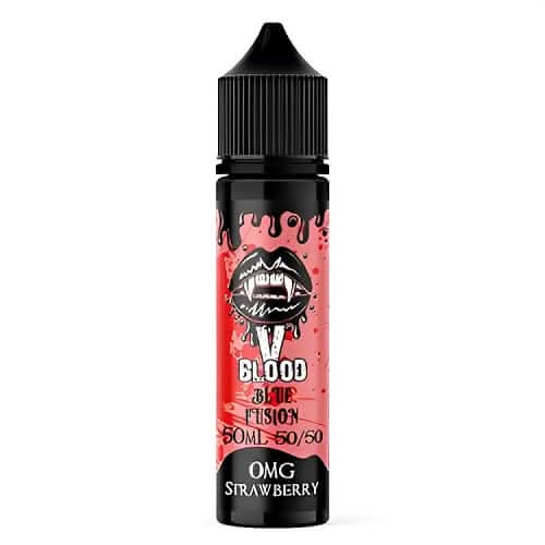 V Blood Shortfill 50ml E-Liquid -Strawberry Blue Fusion