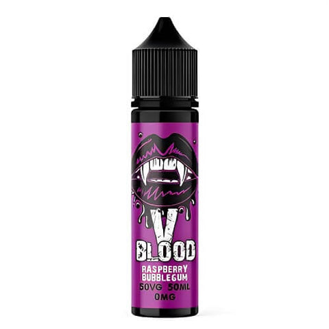 V Blood Shortfill 50ml E-Liquid - Eliquid Base-Raspberry Bubblegum