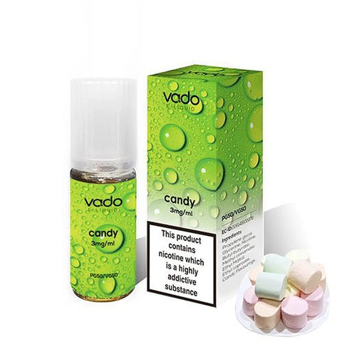 Vado 10ml E-Liquid - Pack of 10 - Eliquid Base-Candy