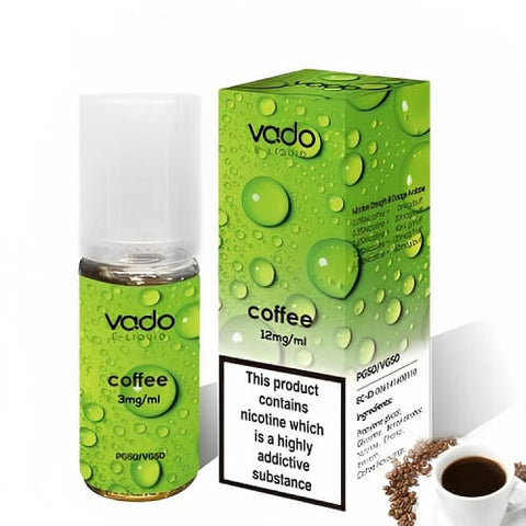 Vado 10ml E-Liquid - Pack of 10 - Eliquid Base-Coffee
