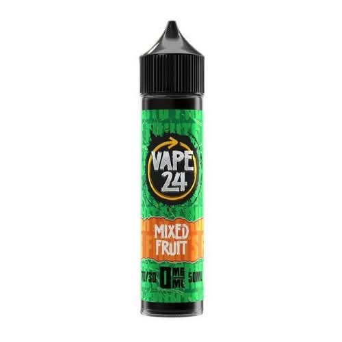Vape 24 Shortfill 50ml E-Liquid - Mixed Fruit