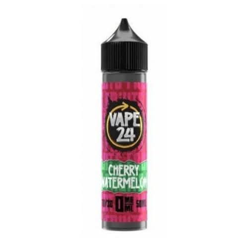 Vape 24 Shortfill 50ml E-Liquid - Cherry Watermelon