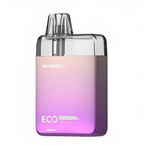 Vaporesso Eco Nano Vape Kit - Eliquid Base-Sparkling Purple