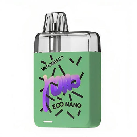 Vaporesso Eco Nano Vape Kit - Eliquid Base-Spring Green