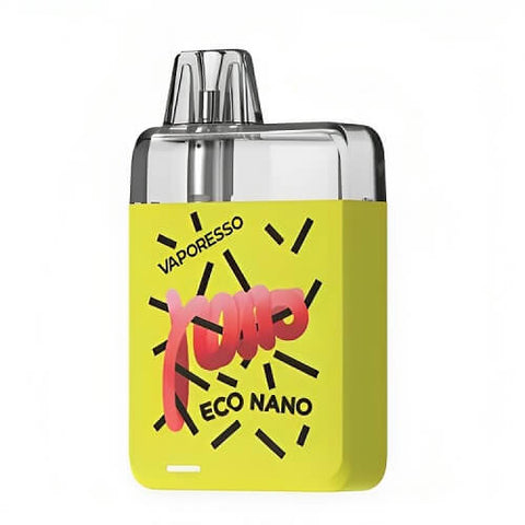 Vaporesso Eco Nano Vape Kit - Eliquid Base-Summer Yellow