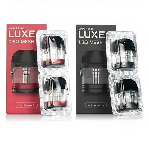 Vaporesso Luxe Q Replacement Pods - Pack of 2 - Eliquid Base-MESH 0.8 ohm