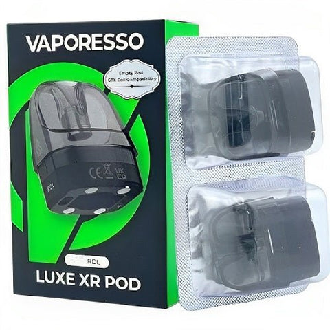 Vaporesso Luxe XR Replacement Pods - Pack of 2 - Eliquid Base-XL RDL