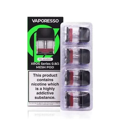 Vaporesso XROS COREX 2.0 Replacement Pods| Pack of 4 | 8.99 Eliquid Base Vaporesso XROS COREX 2.0 Replacement Pods| Pack of 4 | 8.99 Eliquid Base