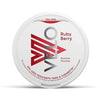 Velo Nicotine Pouches Ruby Berry in a round can, delivering a sweet and tangy berry blend with smooth nicotine in a clean, tobacco-free pouch.


