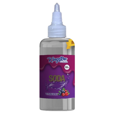 Vinberry SODA E-Liquid By Kingston 500ml - Eliquid Base