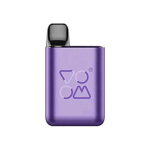 Voom Pod Mod Vape Kit - Eliquid Base-Purple Kit & Grape Ice Pod