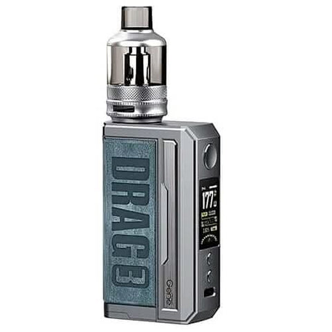 VOOPOO Drag 3 Kit with TPP Pod Tank - Eliquid Base-Prussian Blue