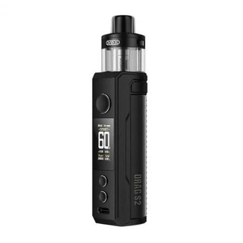 Voopoo Drag S2 Pod Kit - Eliquid Base-Spray Black