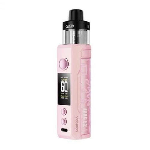 Voopoo Drag S2 Pod Kit - Eliquid Base-Glow Pink