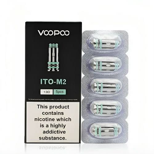Voopoo ITO Replacement Coil - Pack of 5 -M2 1.0 ohm
