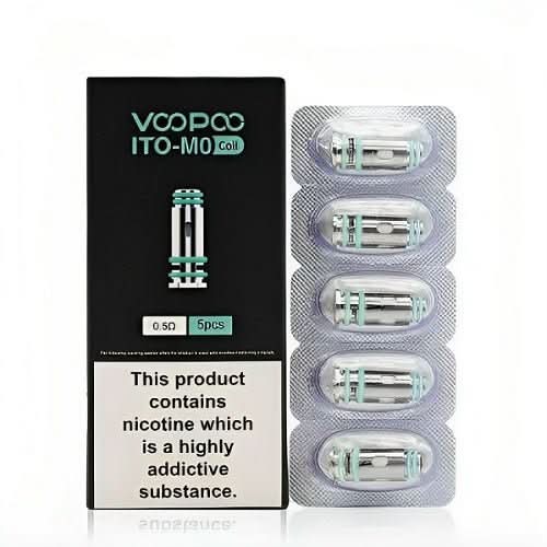 Voopoo ITO Replacement Coil - Pack of 5 -M0 0.5 ohm