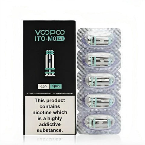 Voopoo ITO Replacement Coil - Pack of 5 - Eliquid Base-M0 0.5 ohm