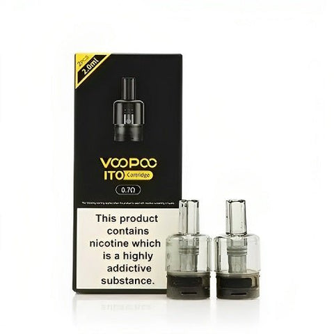 Voopoo ITO Replacement Pods Cartridge - Eliquid Base-0.7 ohm