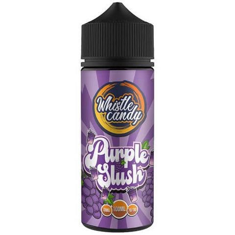 Whistle Candy Shortfill 100ml E-Liquid - All Ranges - Eliquid Base-Purple Slush