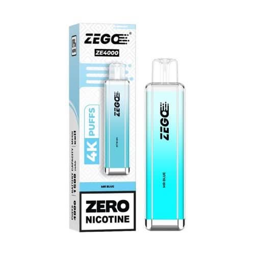 Crystal Bar 4000 Puffs Zego Disposable Vape Device  -Mr Blue