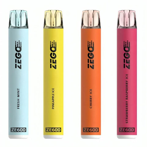 Zego Ze600 Disposable Vape Pod Device - 20MG - Eliquid Base-Blackcurrant Mango