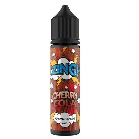 Zing Shortfill 50ml E-Liquid - Eliquid Base-Cherry Cola