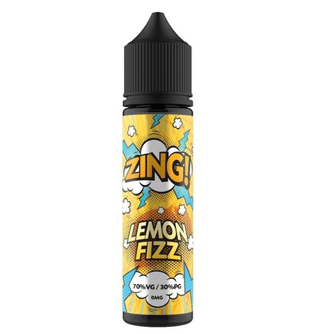 Zing Shortfill 50ml E-Liquid - Eliquid Base-Lemon Fizz